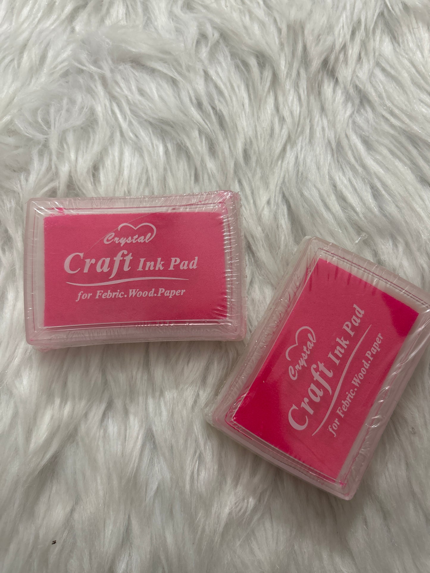 Craft Ink Pad- Neon Pink