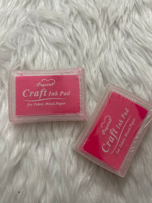 Craft Ink Pad- Neon Pink