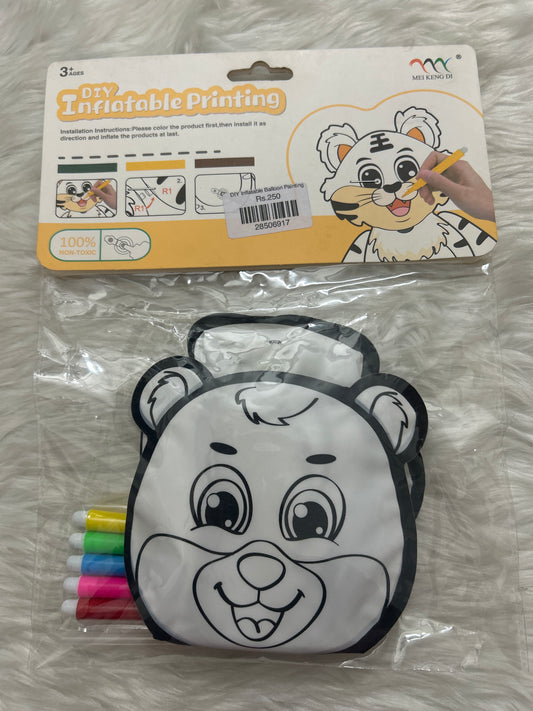 DIY Inflatable Balloon Painting