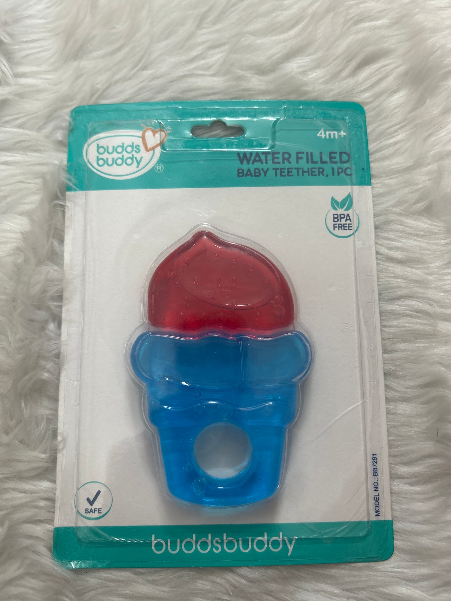 Water Filled Baby Teether- Buds Buddy