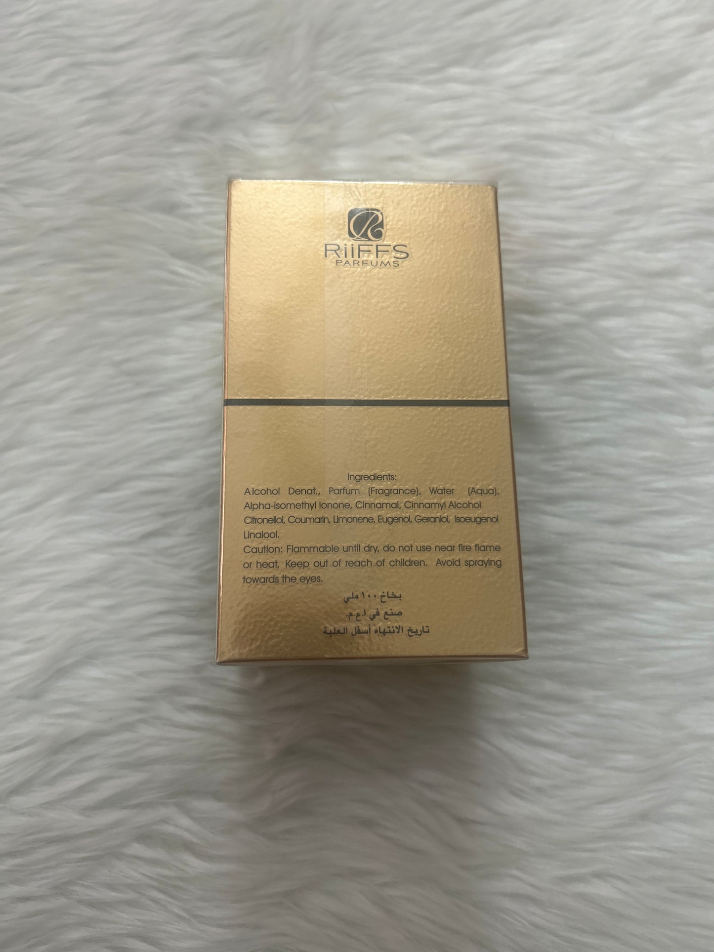 Incense Gold Perfume