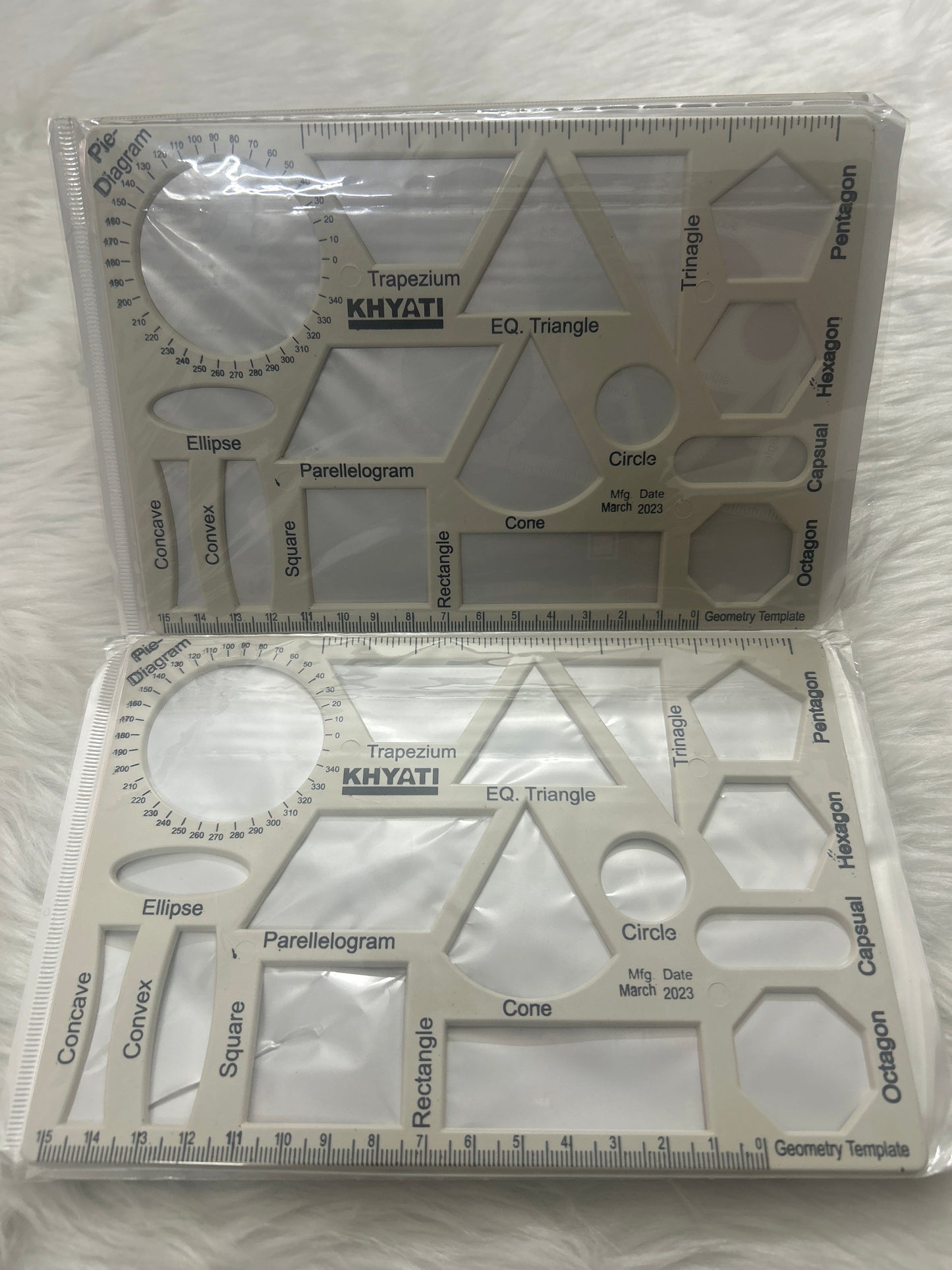 Geometry Template 16 Shapes