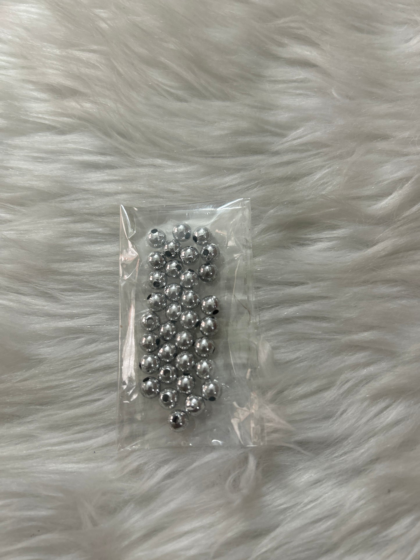 Silver Beads Medium