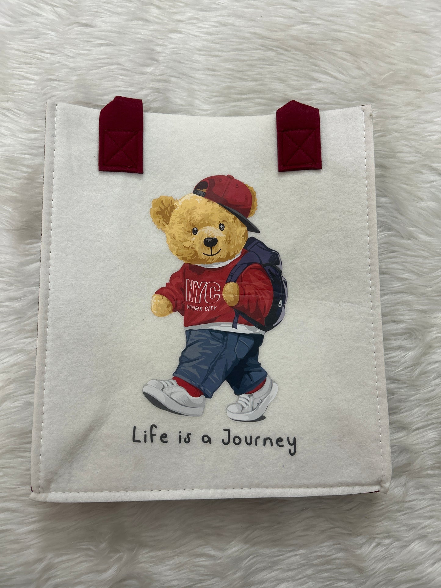 Printed Felt Bag Medium