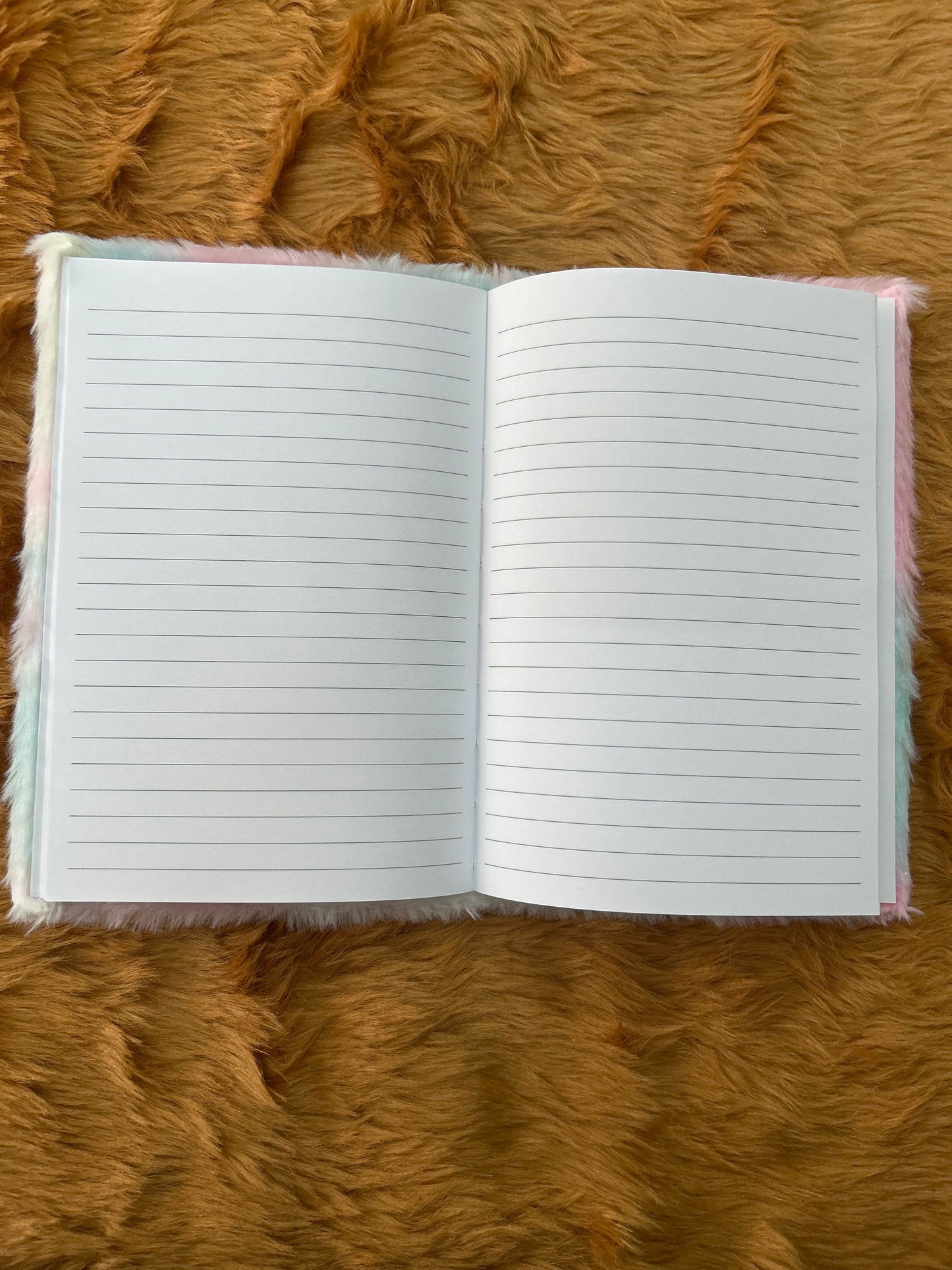 A5 Diary Fur Pearls & Laces