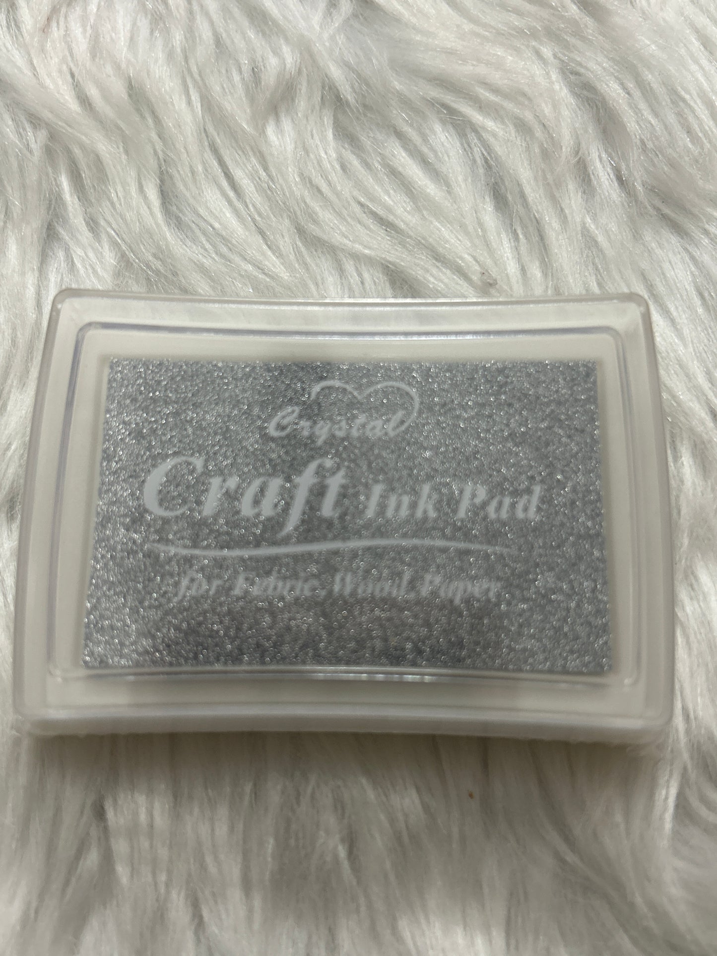 Craft Ink Pad- Silver