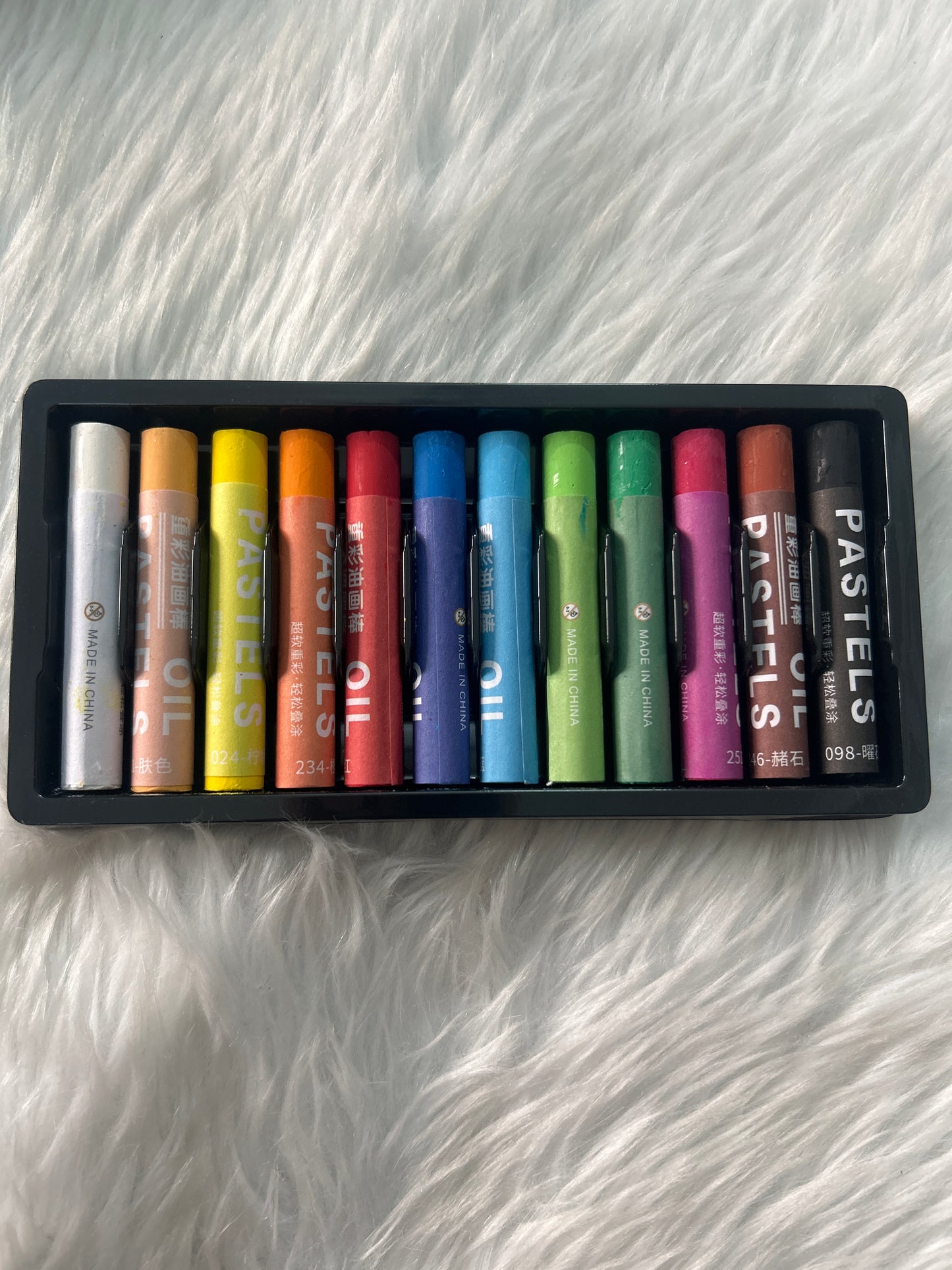Soft Oil Pastel Colour Set of 12