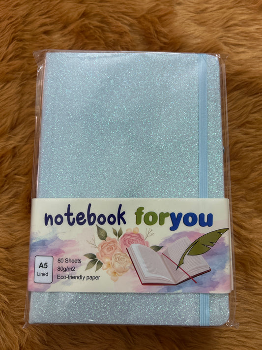 A5 Glitter Diary 5803-8
