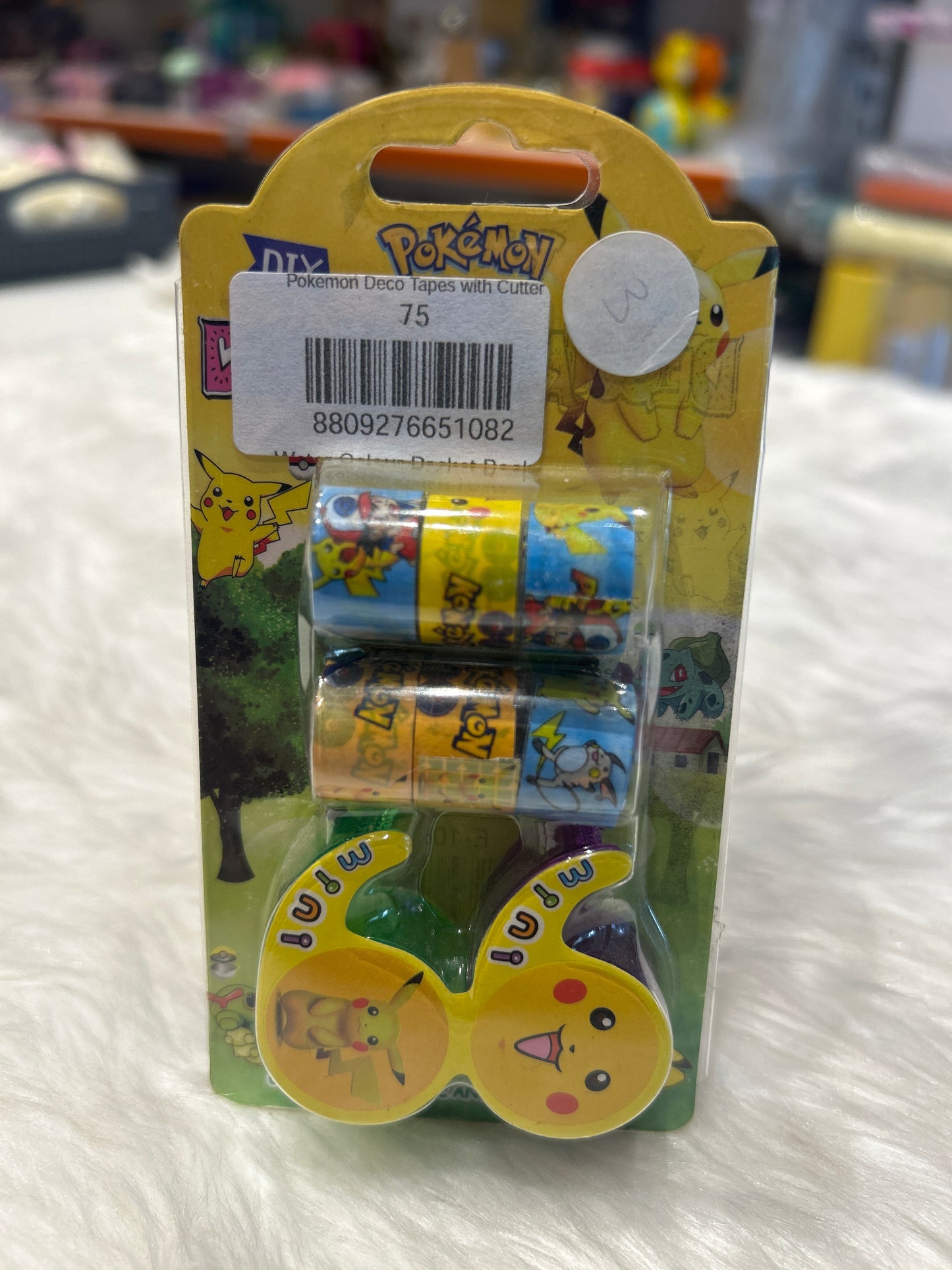 Pokemon Deco Tapes with Cutter