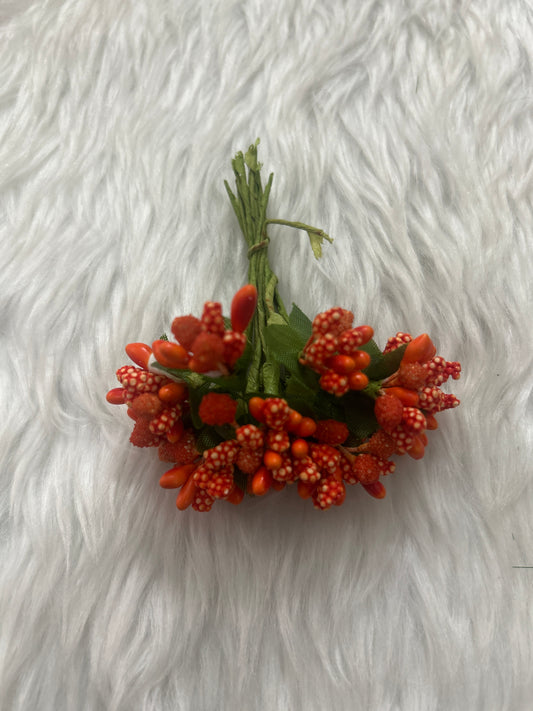 Artificial Flower Pollens Orange
