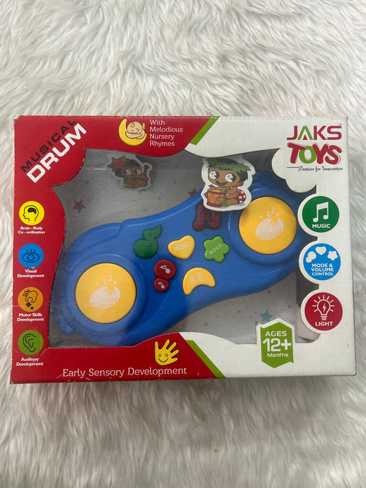 Musical Drum Jaks Toys 12m+