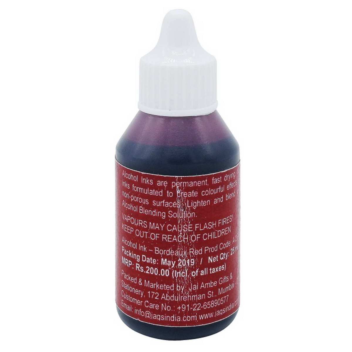 Jags Alcohol Ink Bordeaux Red
