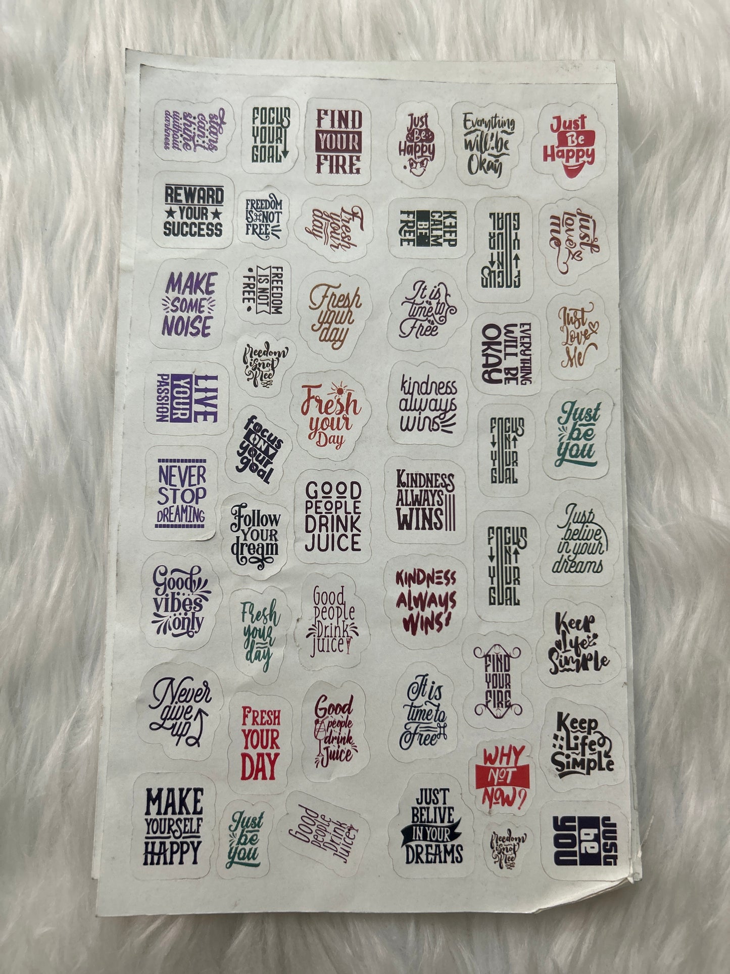 Quote Stickers