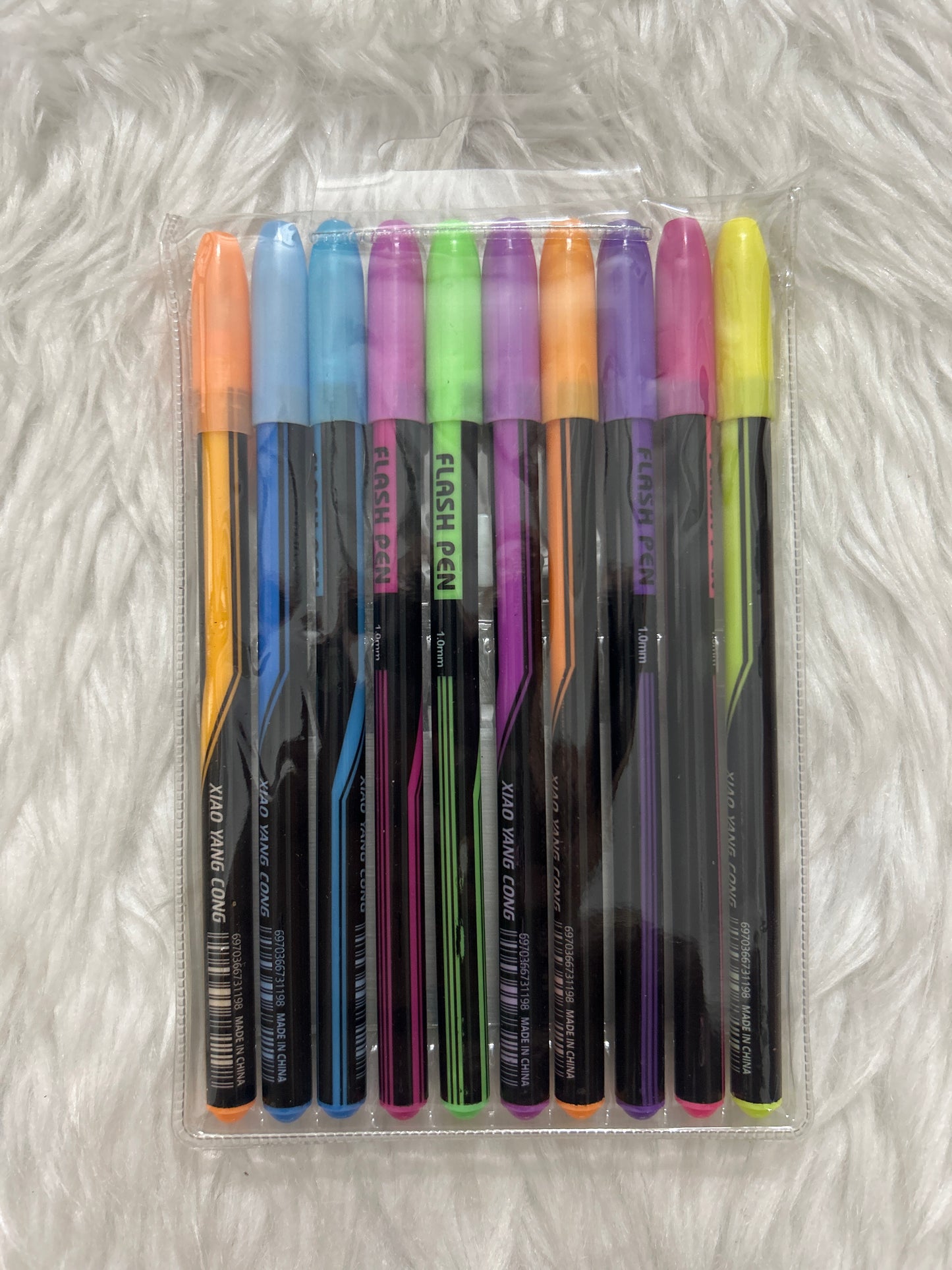 Flash Pen Text Highlighter 1.0 mm (Set Of 10)