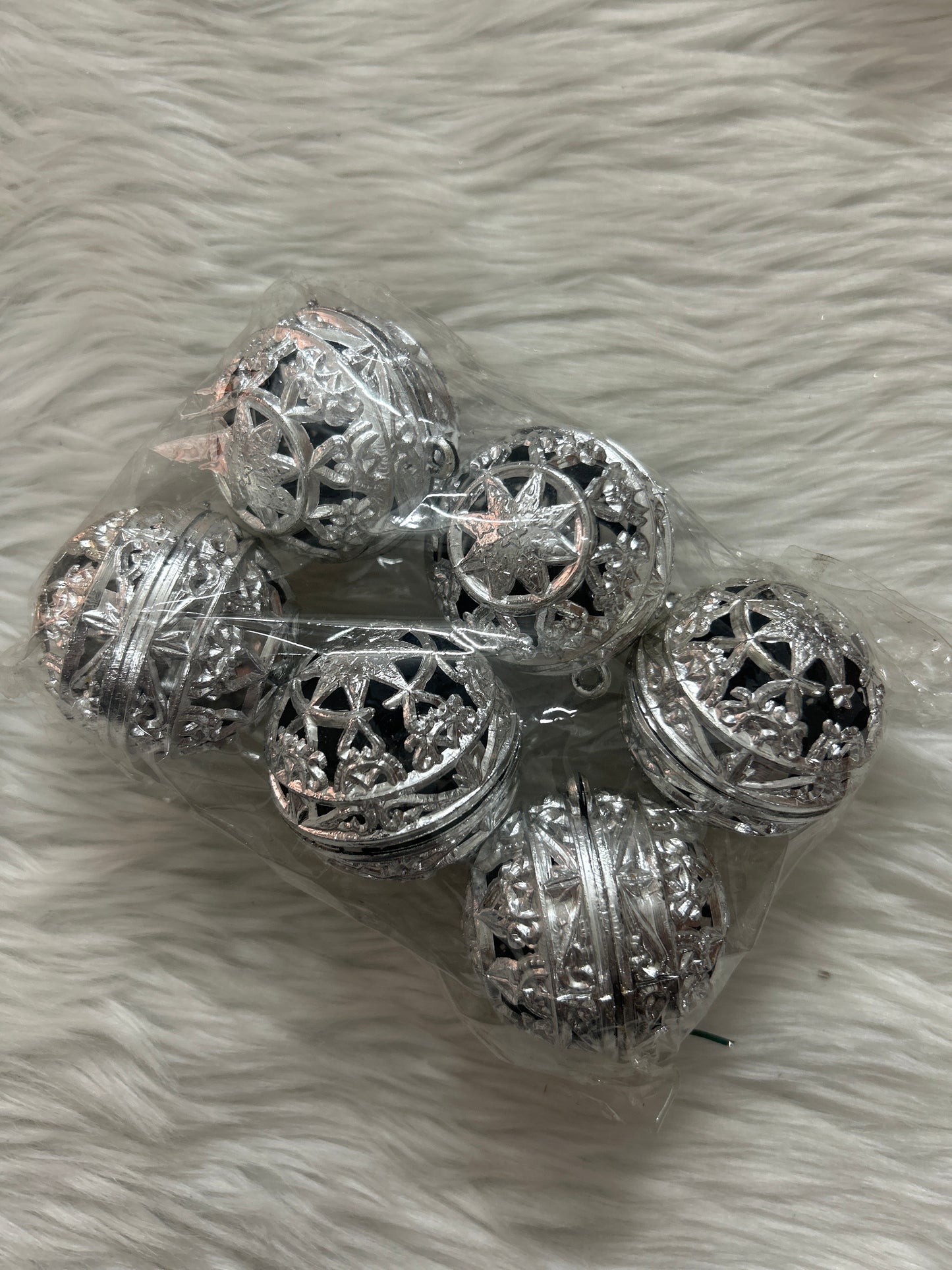 Decorative Silver Balls Big