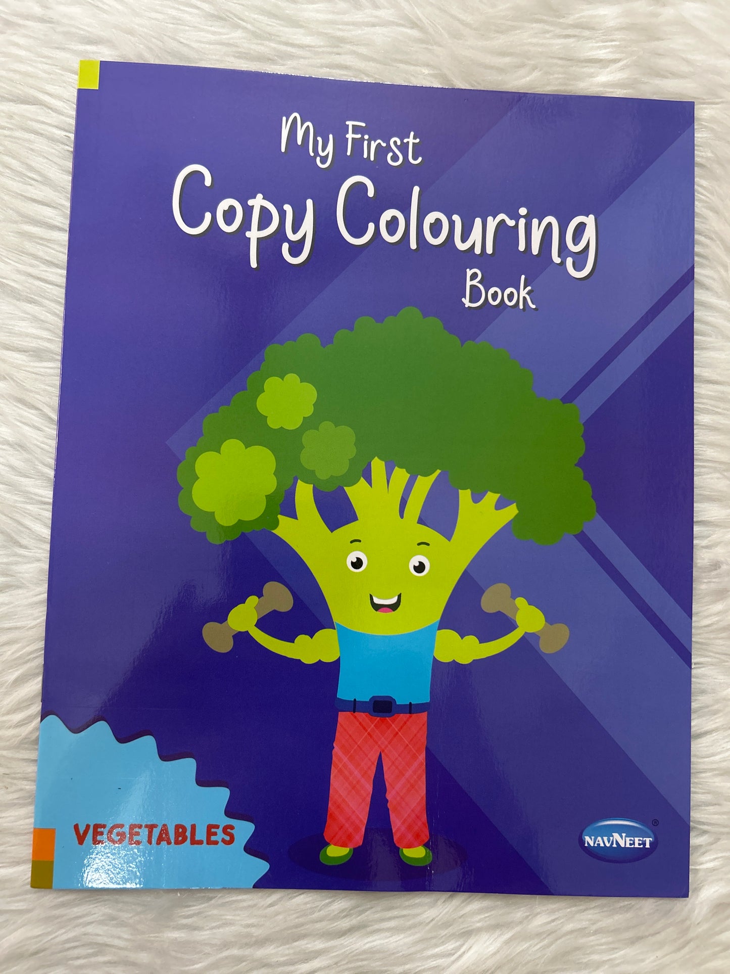 Navneet My First Copy Colouring Book- Vegetables