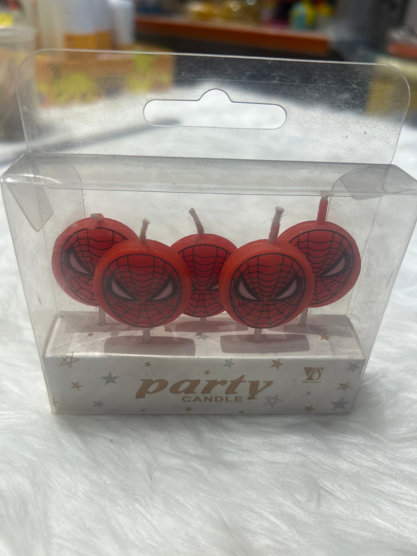 SpiderMan Candle Single Pcs