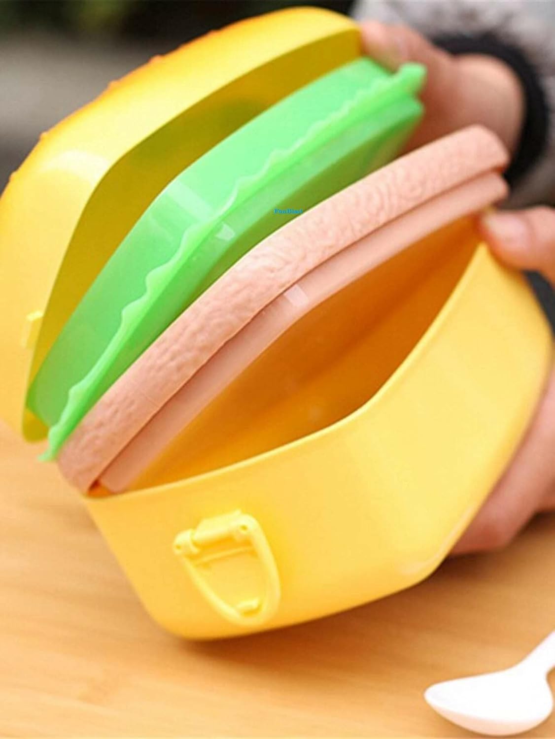Burger Lunch Box Rectangle