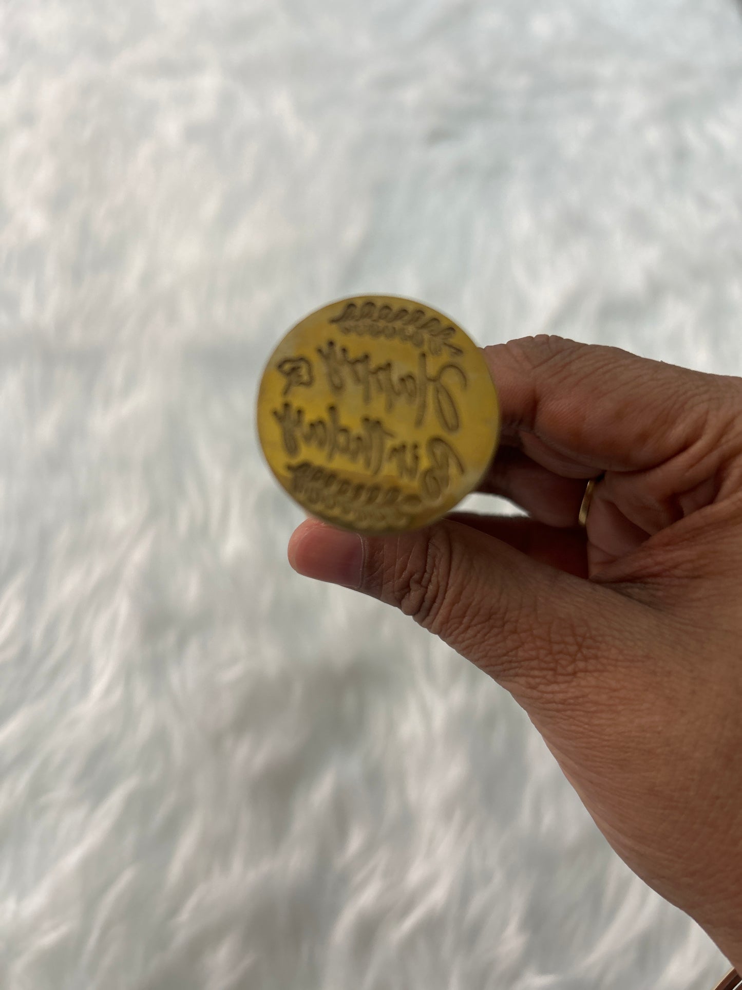 Sealing Stamp Happy Birthday Golden No 06 SSG06