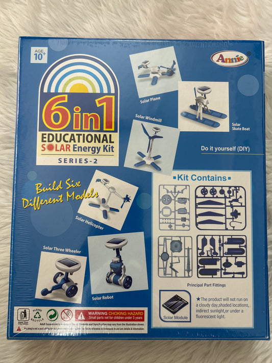 Annie 6 IN 1 Educational Solar Energy Series 2- 10+