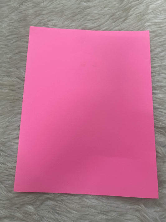 A4 Cartridge Paper- Pink
