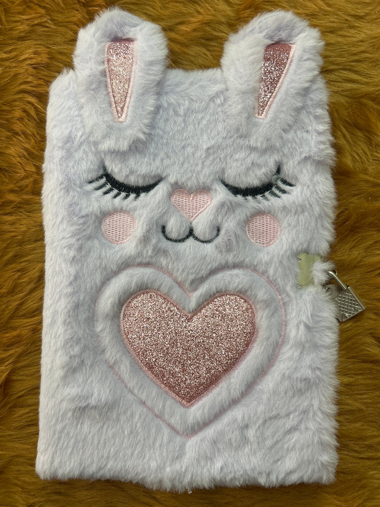 A5 Diary Fur Ear With Lock