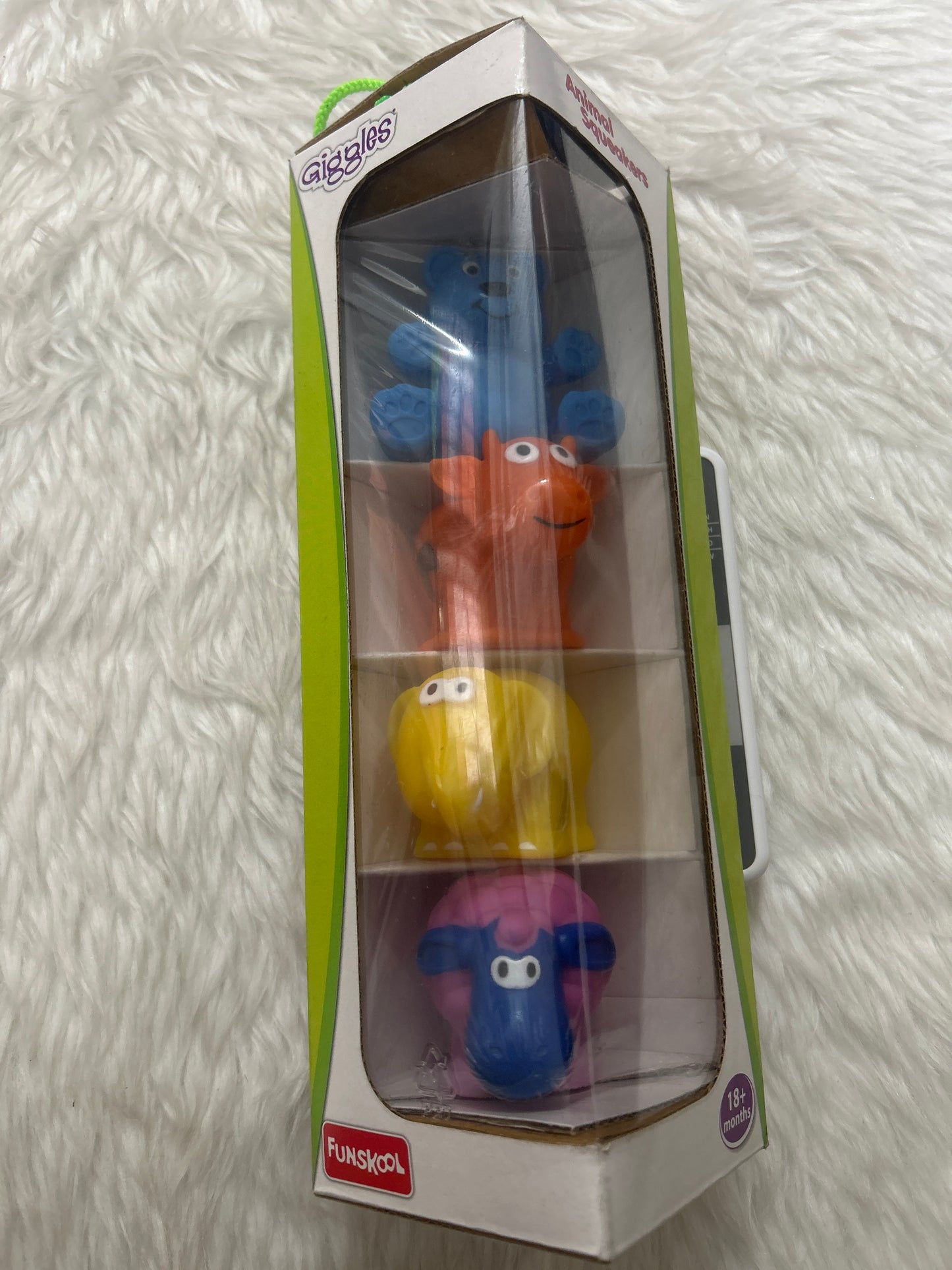 Giggles Animal Squeakers 18m+