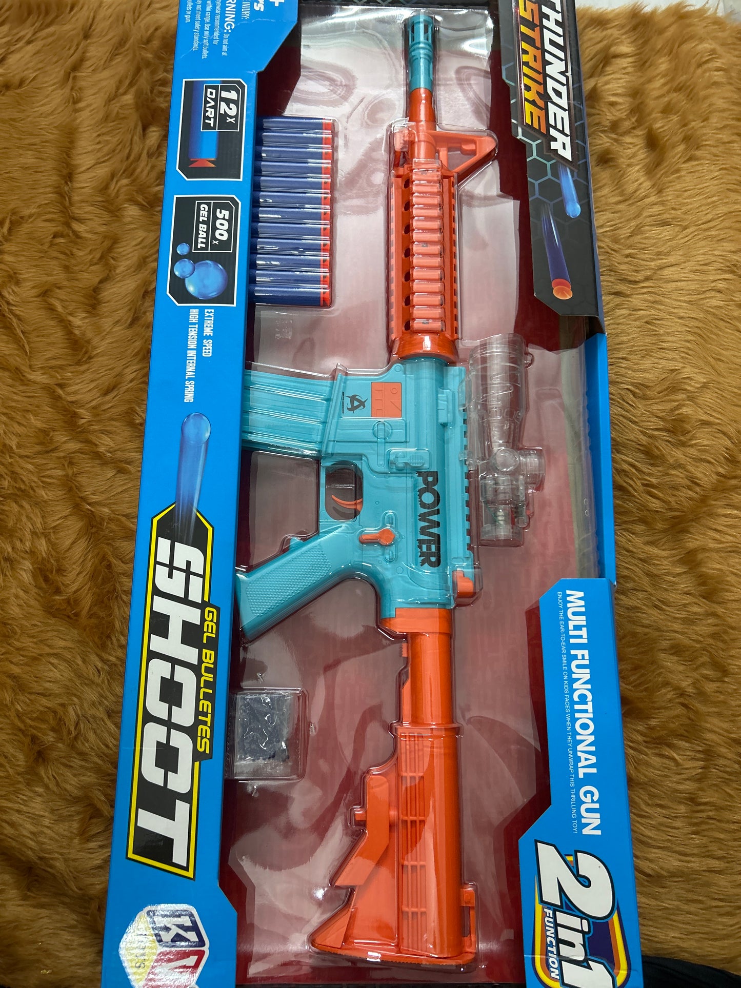 KV Thunder Strike Gel Bullet Gun- 4+