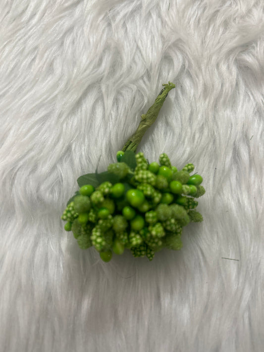 Artificial Flower Pollens Green