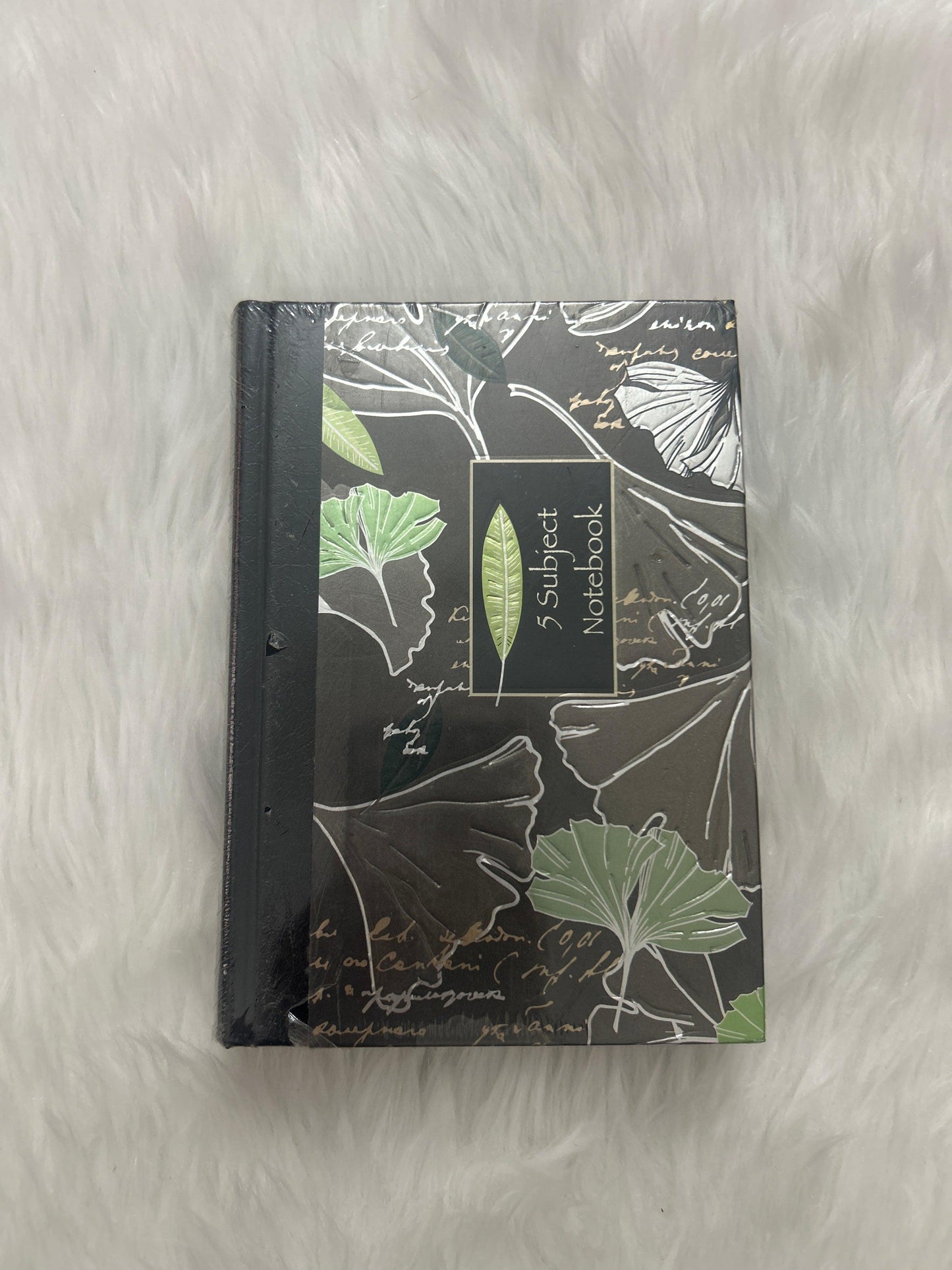 Nightingale 5 Subject Notebook A6 Leaves - Gift Hub Mart