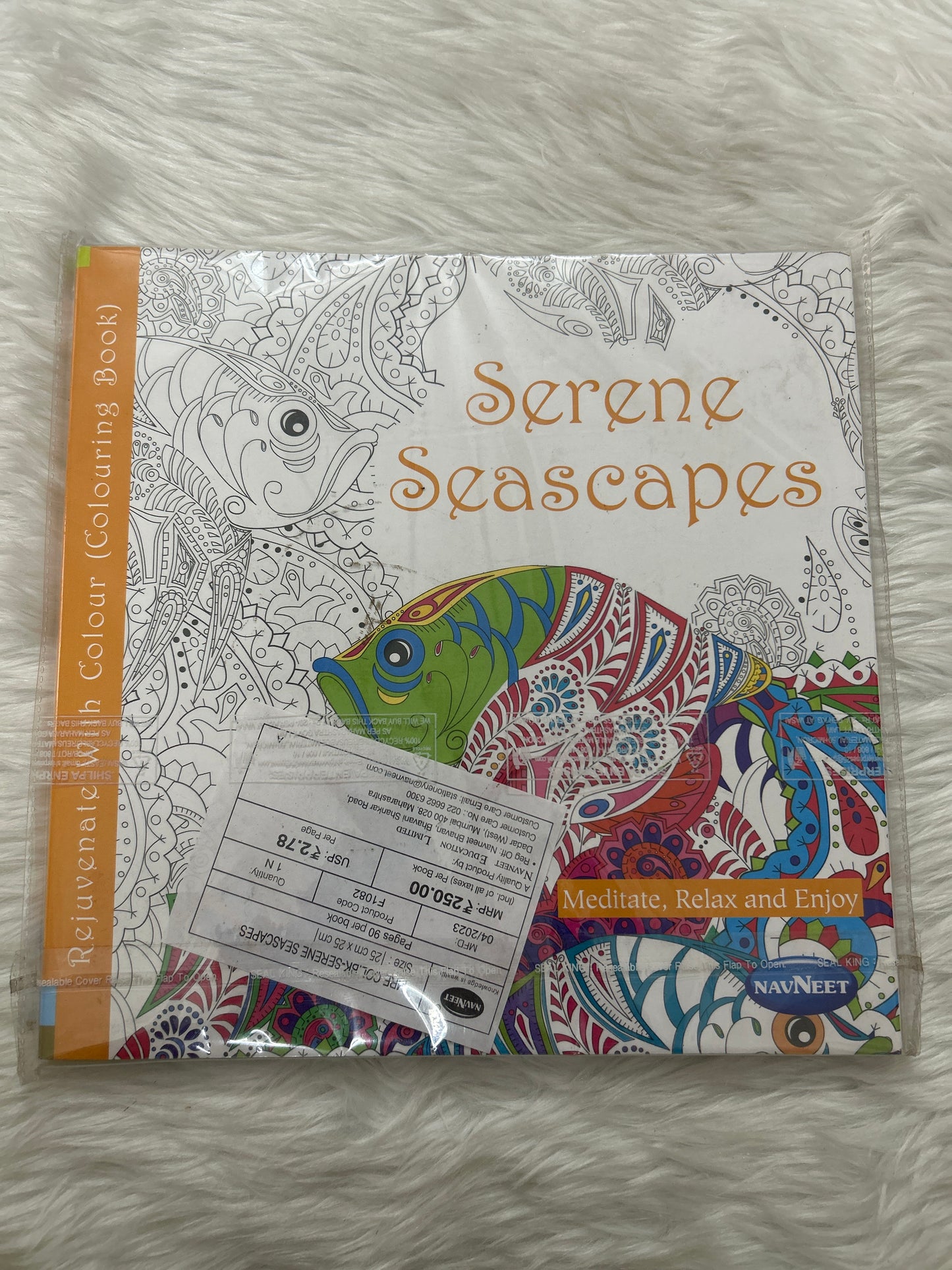 Navneet Colouring Book- Serene Seascapes