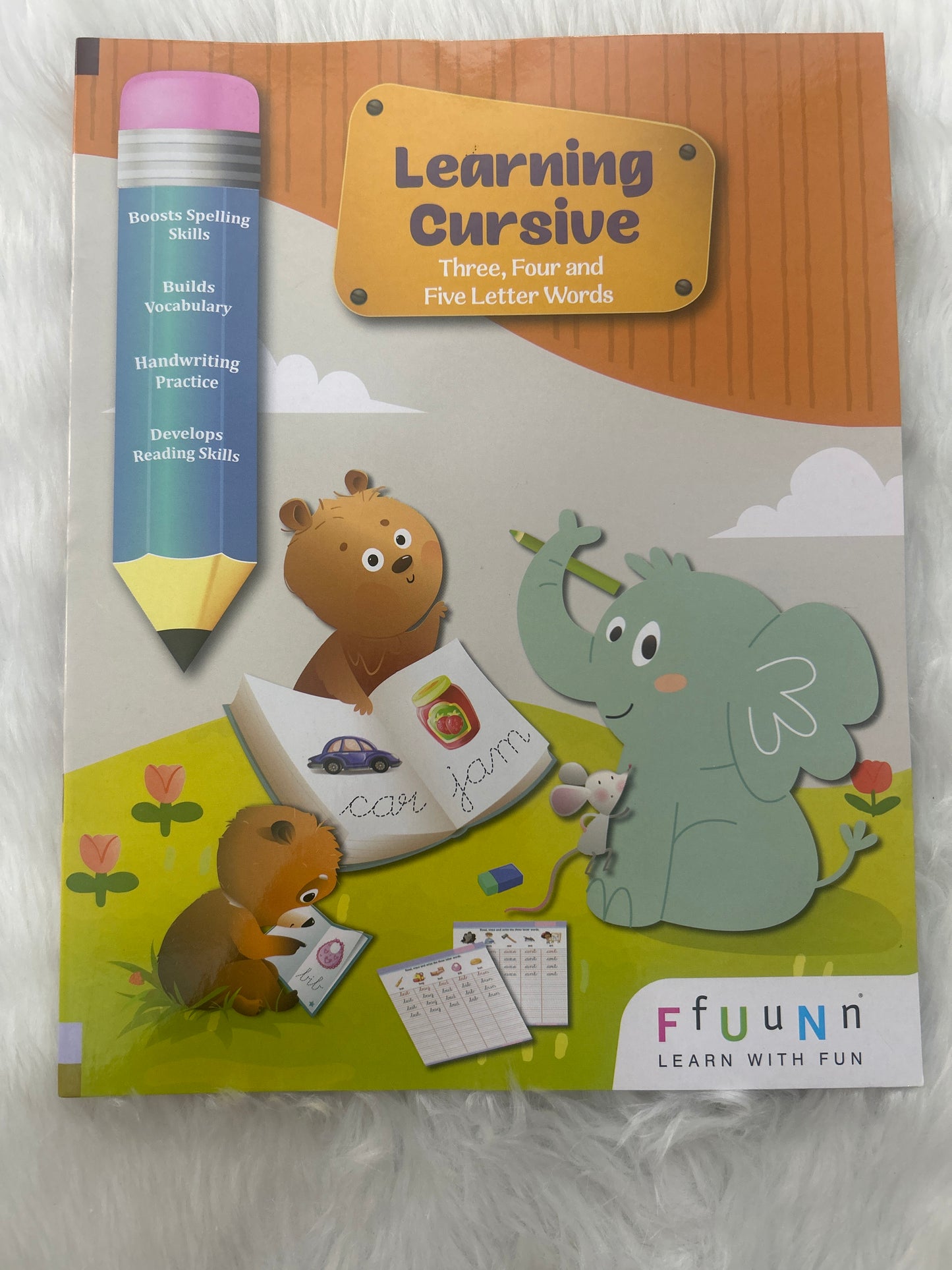 Learning Cursive Three, Four and five letter words - Gift Hub Mart