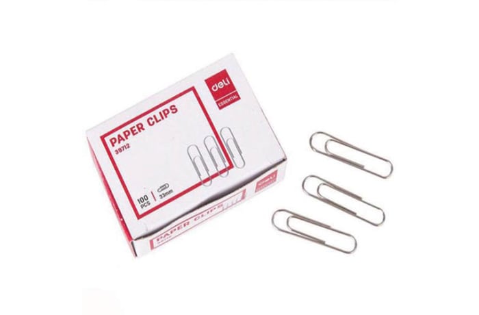 Deli Paper Clip 39712 33mm