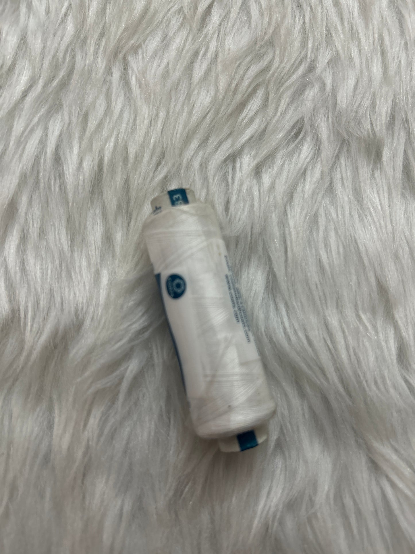 Spun Polyester Thread- White