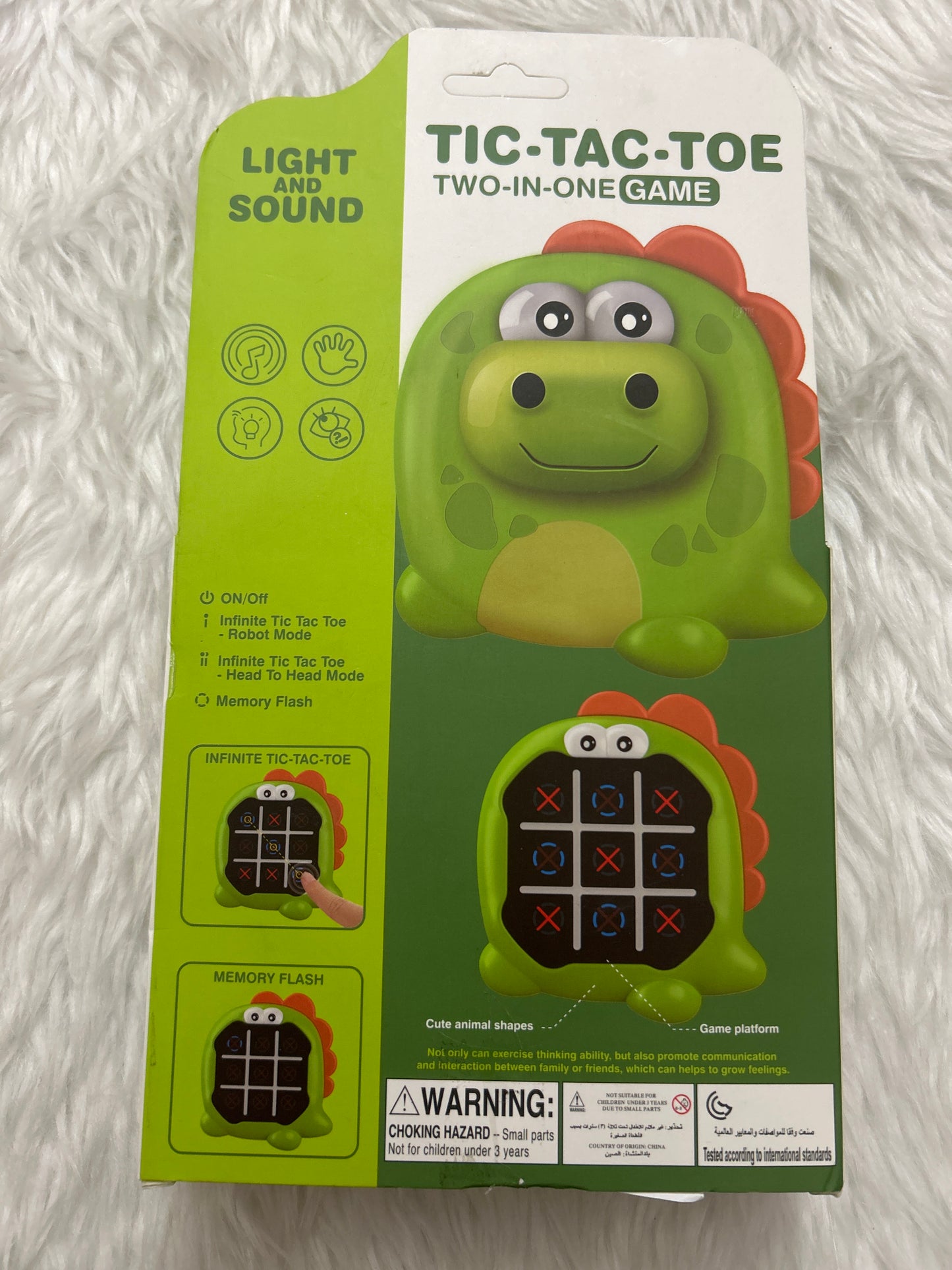 Light & Sound Tic Tac Toe 3+