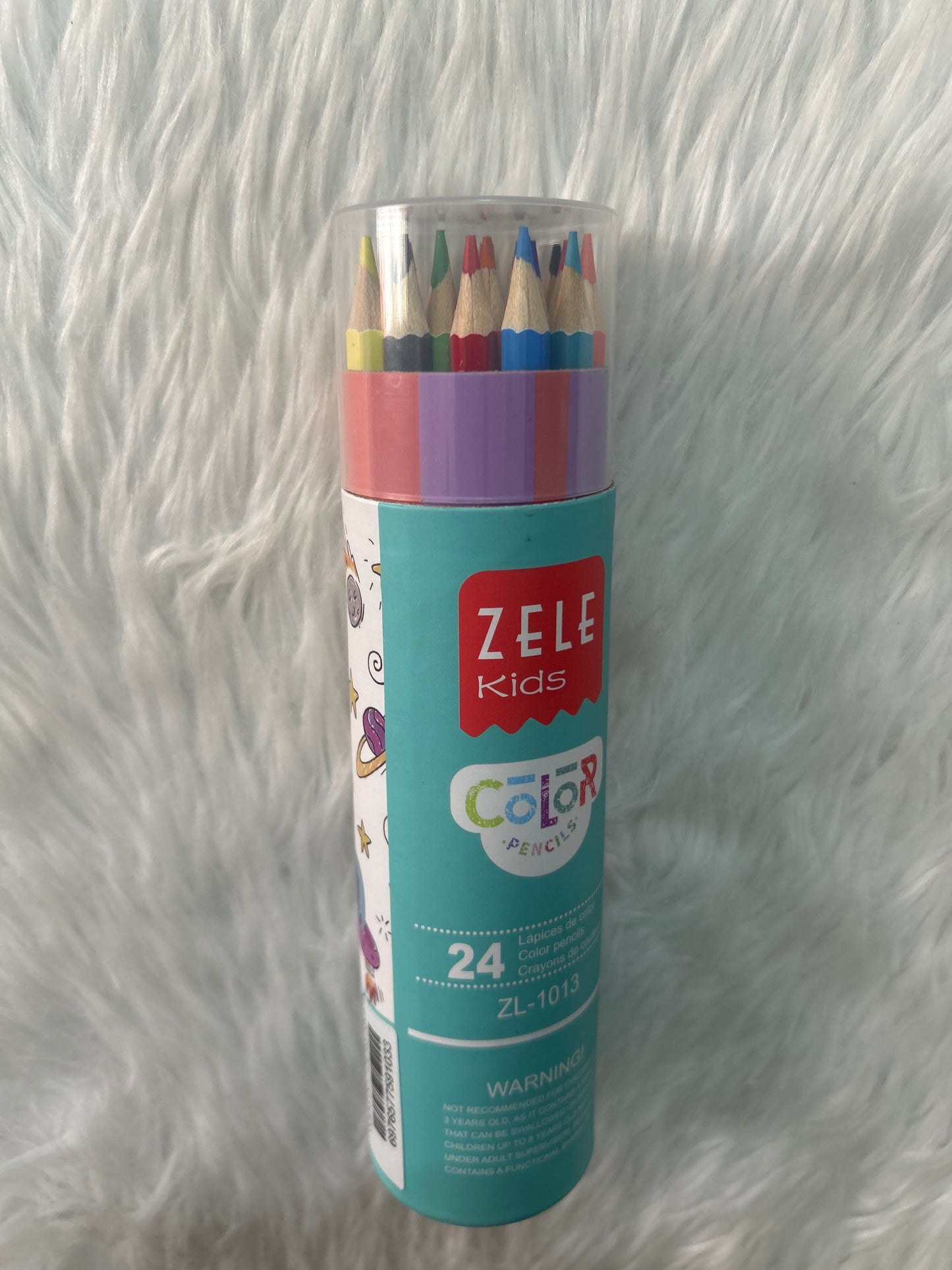 Zele Kids Colour Pencil 24 Sets