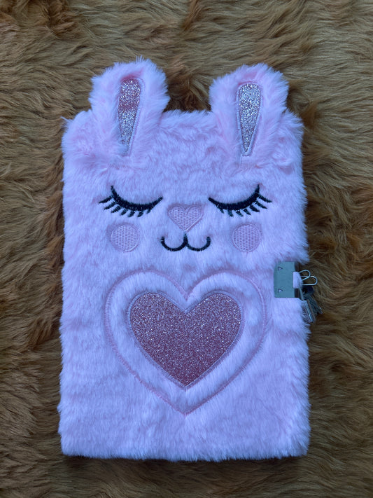 A5 Diary Fur Ear With Lock