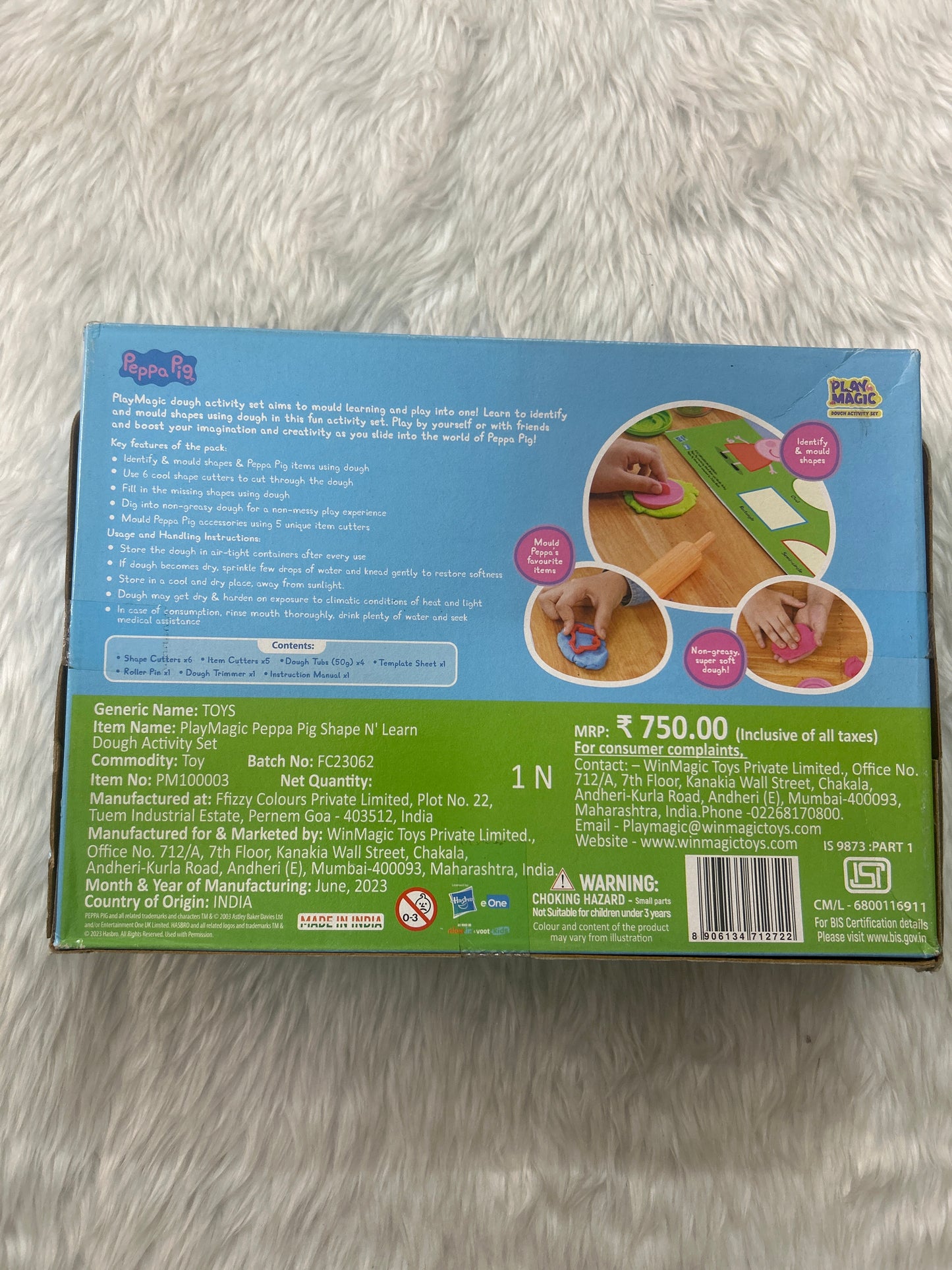 Playmagic Dough Activity Set Peppa Pig 3+