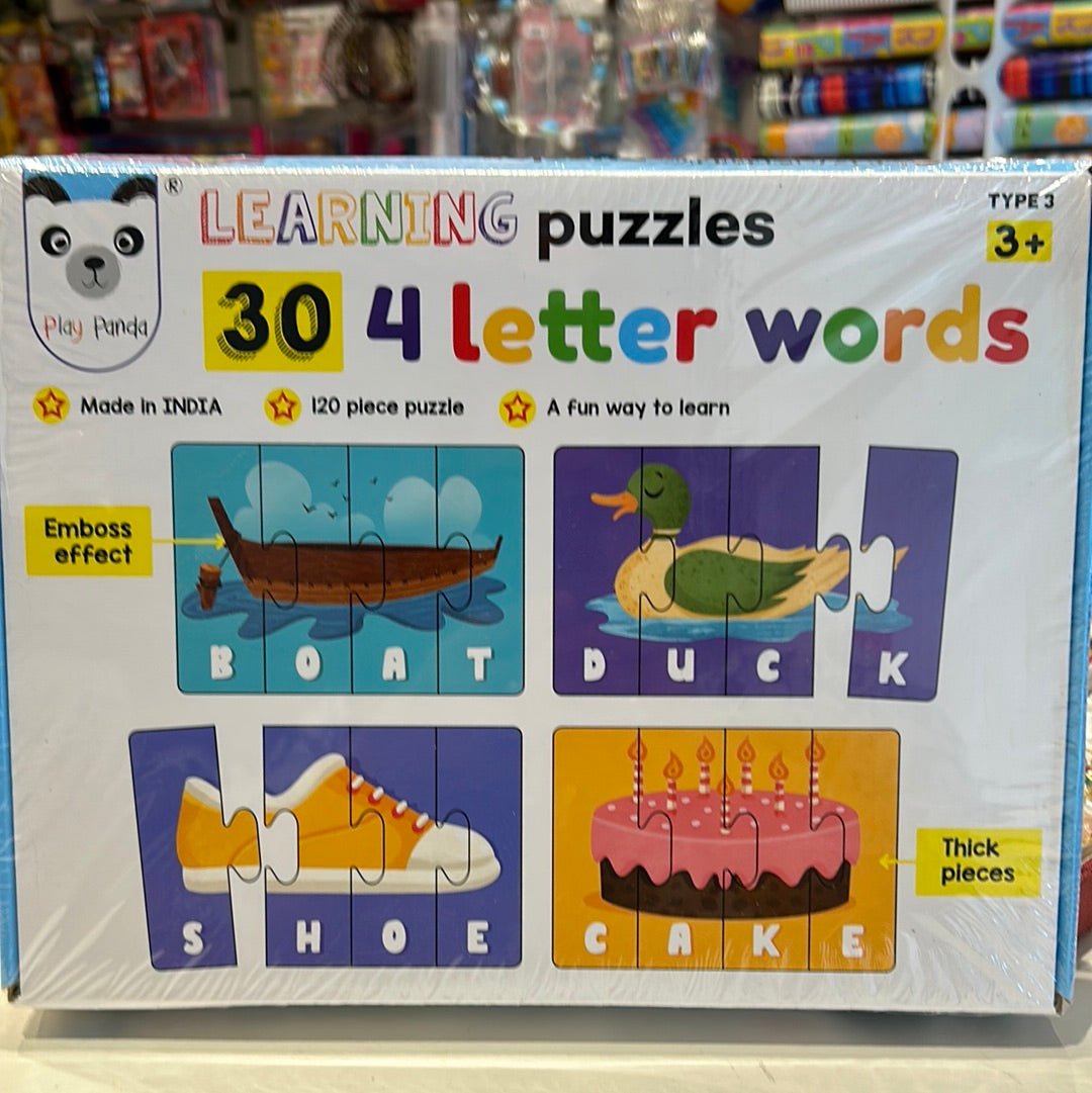 Play Panda 4 Letter Words 30