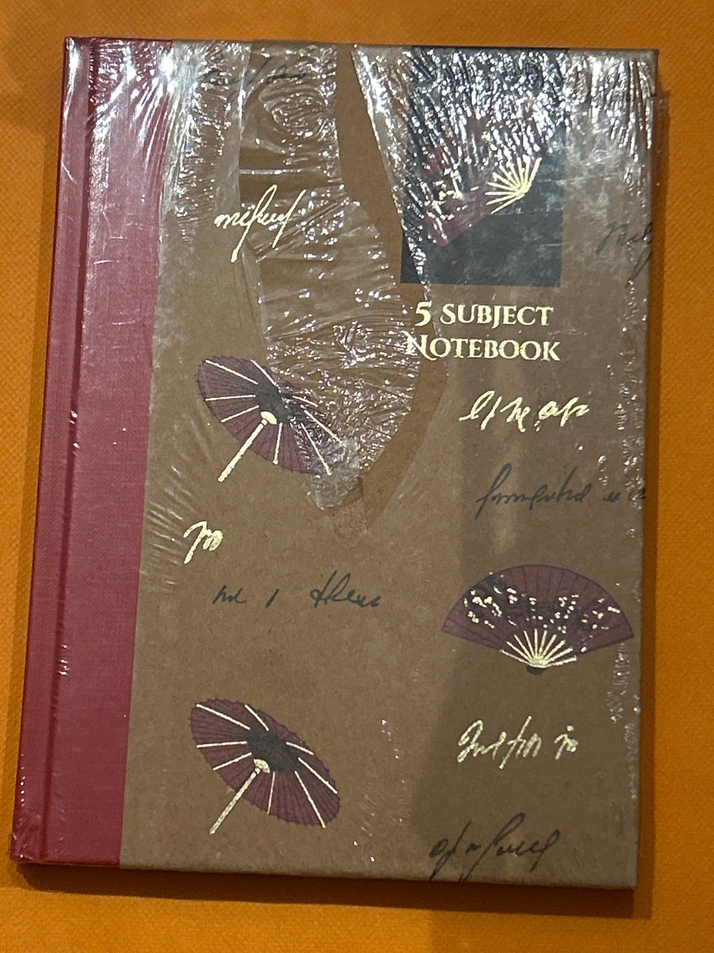 Nightingale A5 Rustic 5 Subject Notebook - Gift Hub Mart