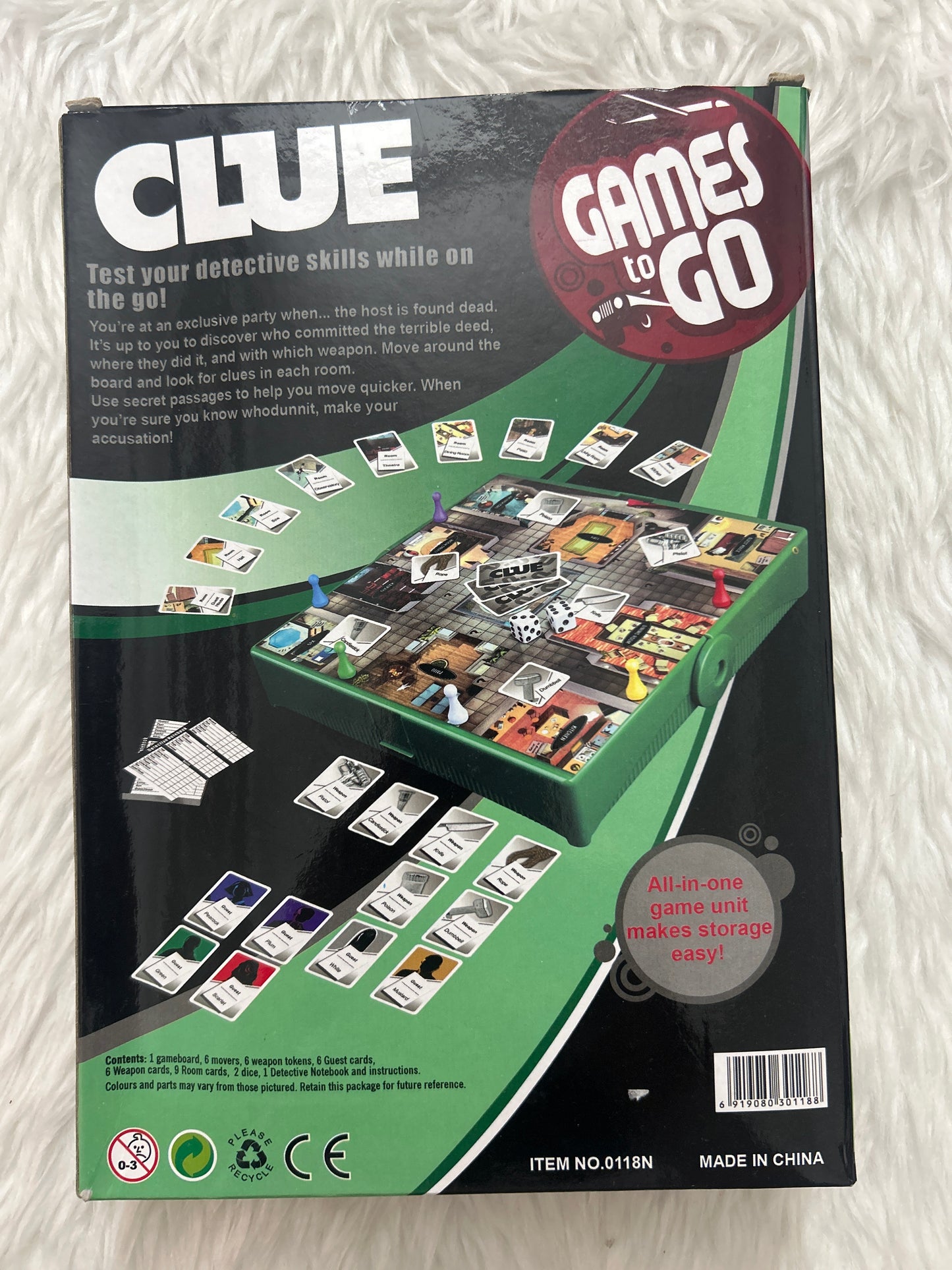 Clue (Detective Game) 8+