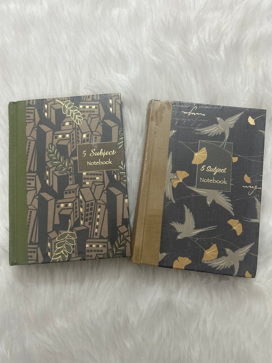 Nightingale Inscribe 5 Subject Notebook A6- 400 Pages