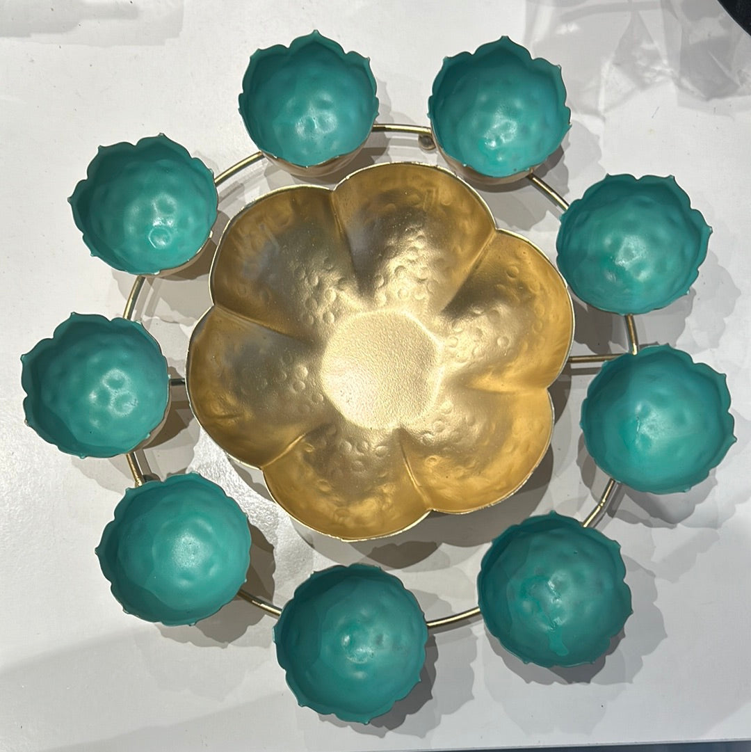 Urli Deeya & Flower Decoration Bowl