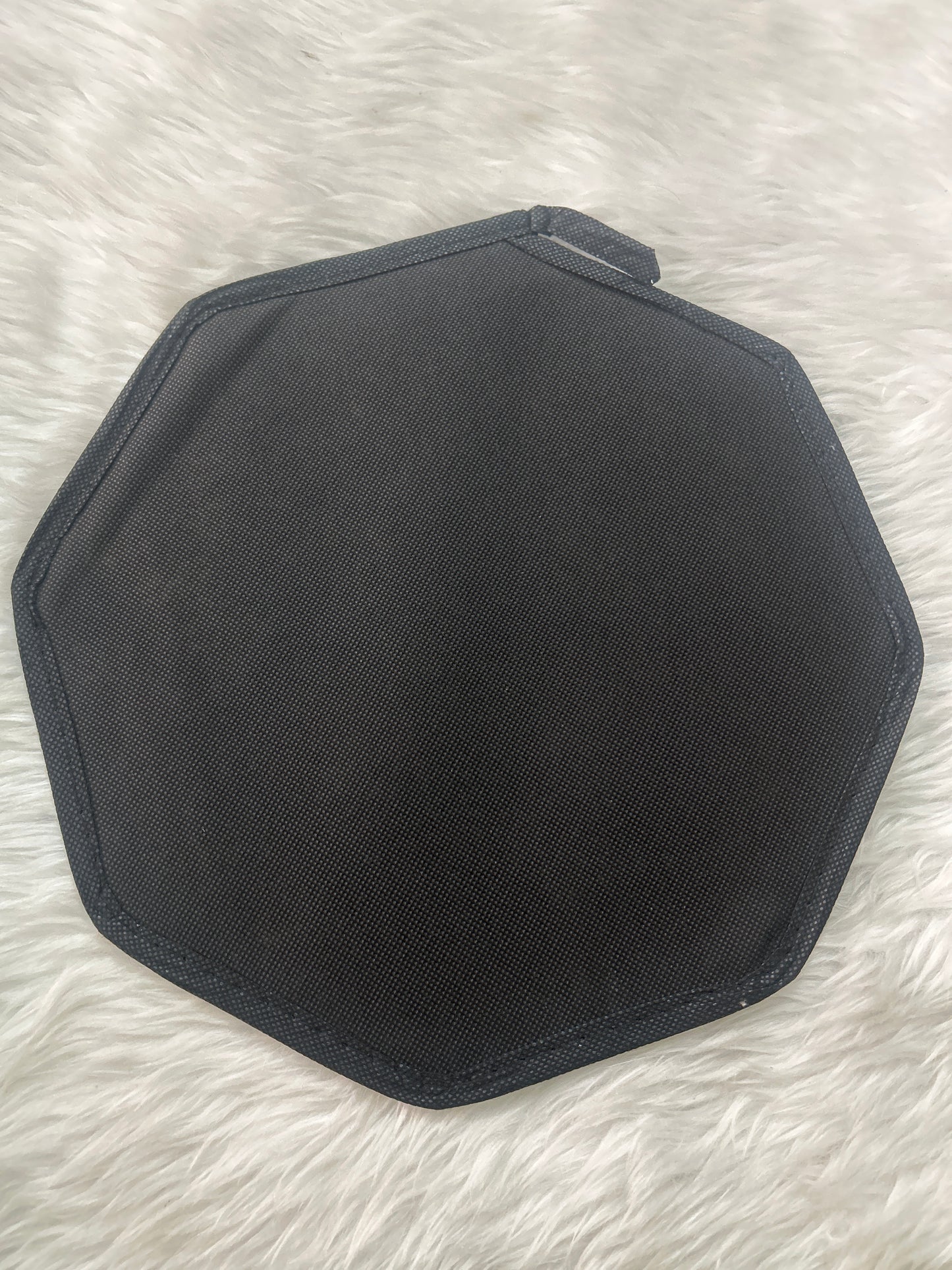 Foldable Storage Seating Pouffe Wood