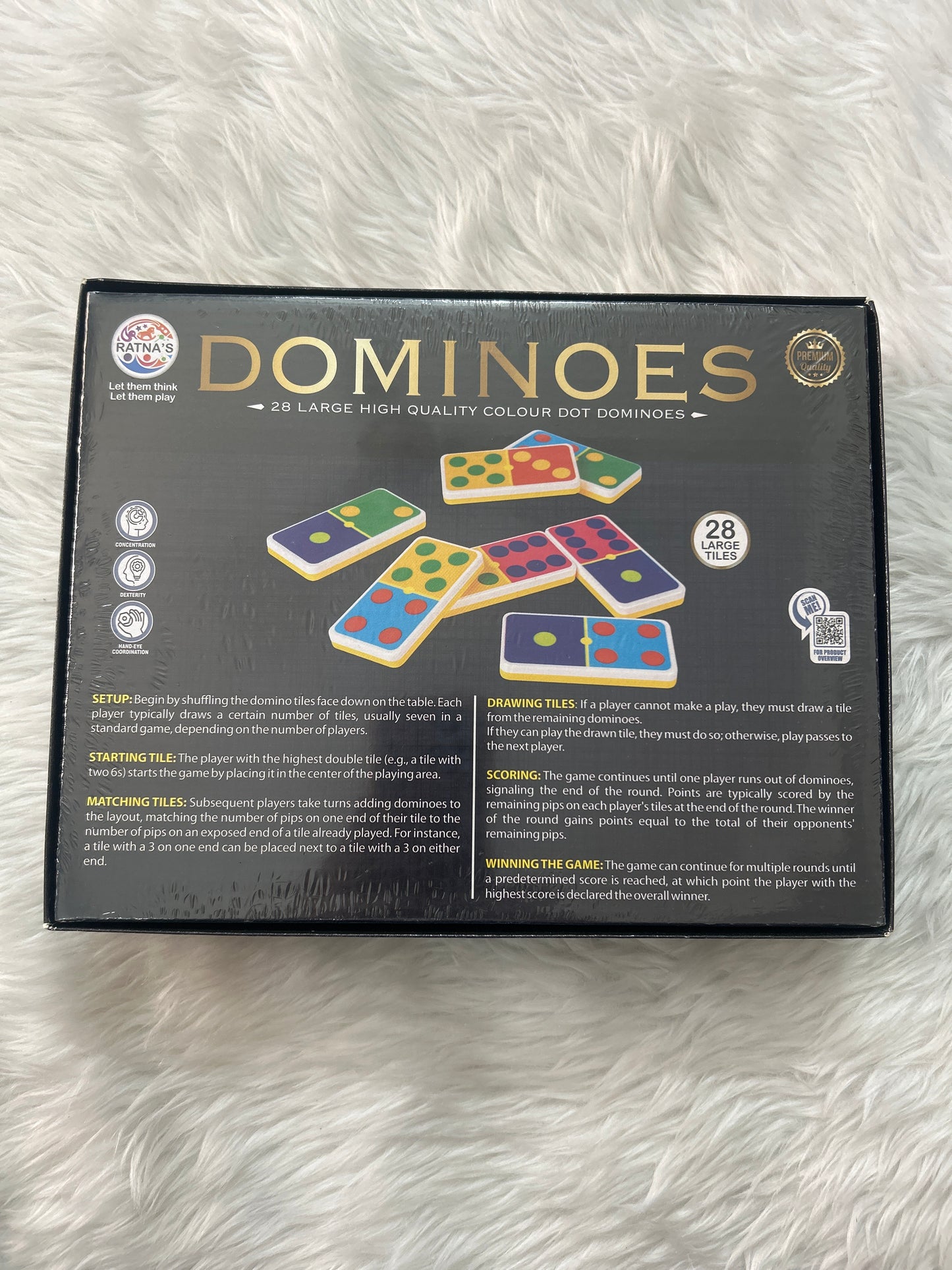 Ratna Traditional Dominoes 5+