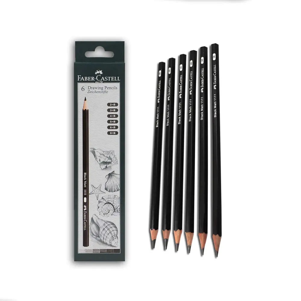 Faber Castell Drawing Pencils- Set of 6