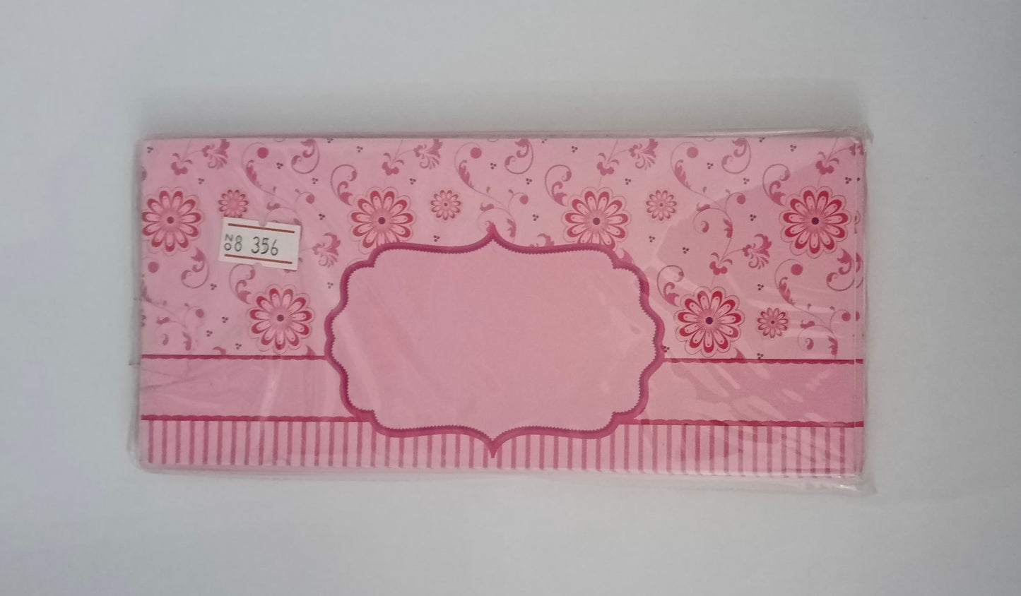 Money Envelope- Pink With Flower Print