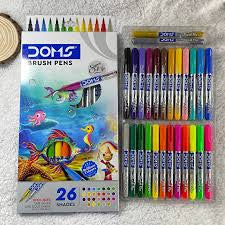 DOMS Brush Pen 26 Shades