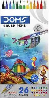 DOMS Brush Pen 26 Shades