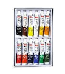 Camel Artist Water Colour Tubes 12 Shades 5 ml